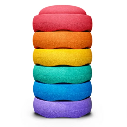 Zestaw do balansowania Stapelstein® Original - Rainbow Classic, 6el. / Stapelstein®