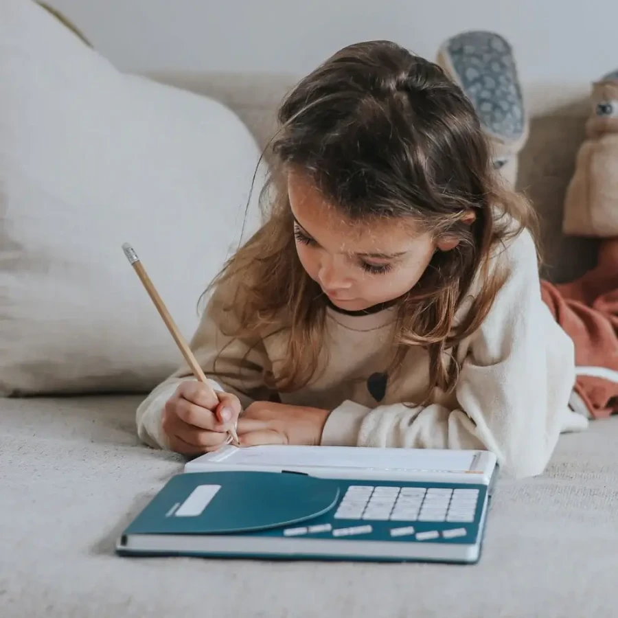 Tablet graficzny z szablonami do rysowania KIDYDRAW-PAD - Animals / Kidywolf