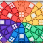 Klocki magnetyczne Rainbow Creative Pack 102 el. / Connetix