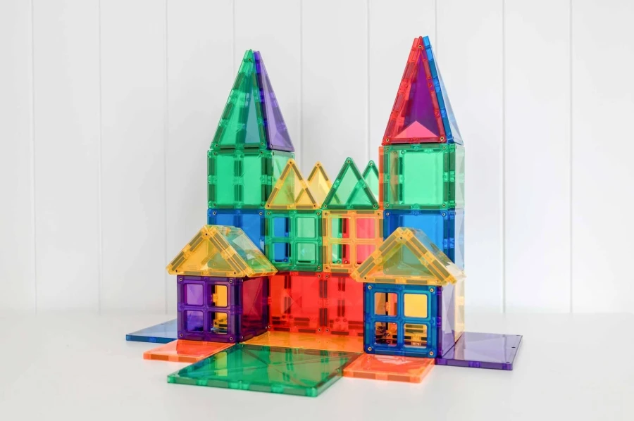 Klocki magnetyczne Rainbow Creative Pack 102 el. / Connetix