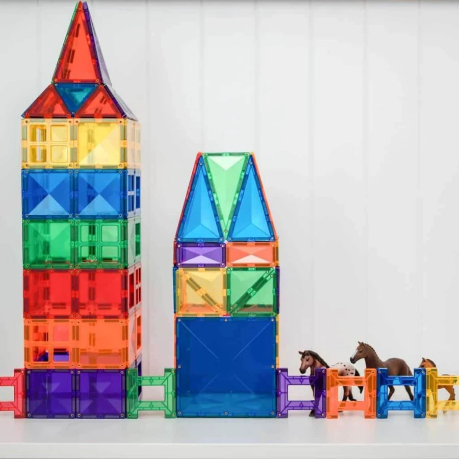 Klocki magnetyczne Rainbow Creative Pack 102 el. / Connetix
