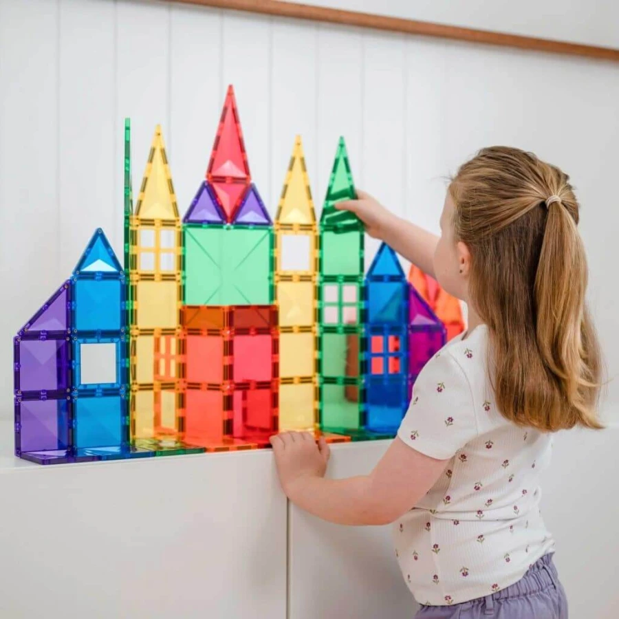 Klocki magnetyczne Rainbow Creative Pack 102 el. / Connetix