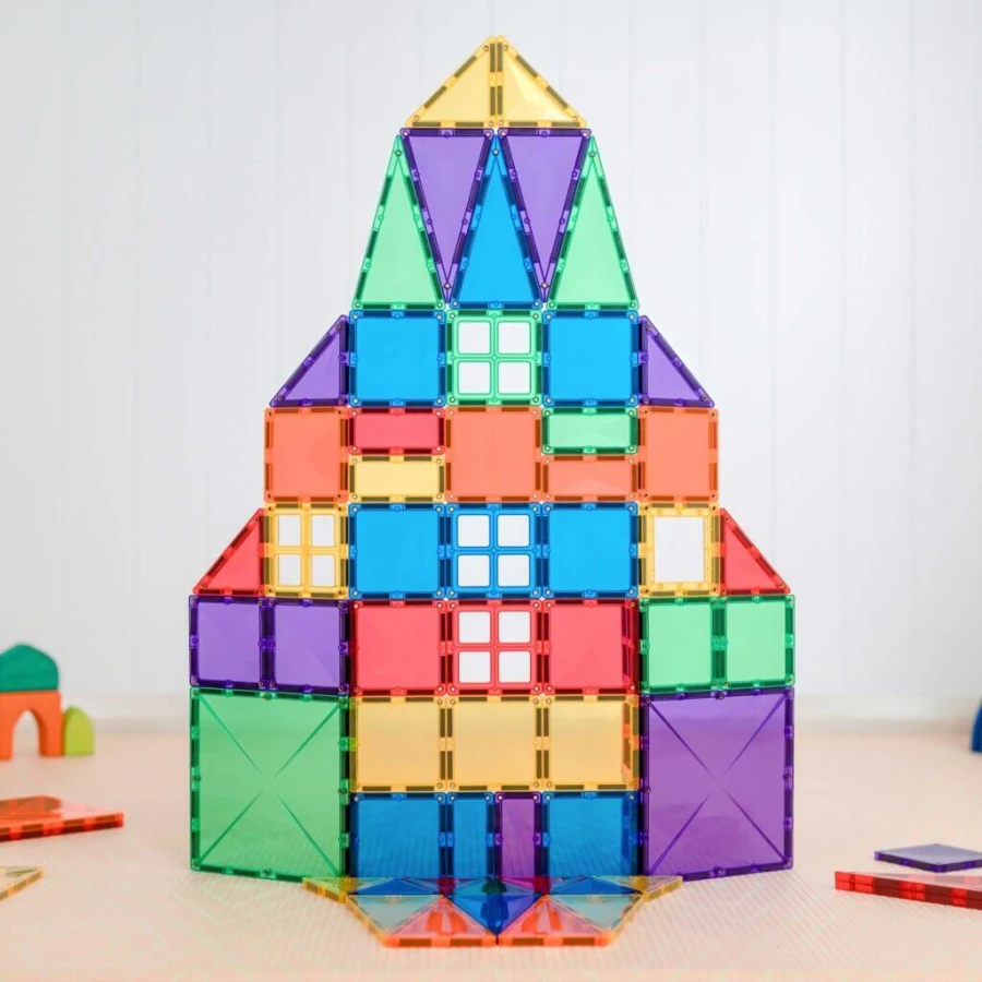 Klocki magnetyczne Rainbow Creative Pack 102 el. / Connetix