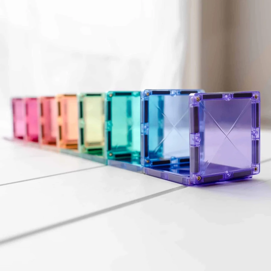 Klocki magnetyczne Pastel Mega Pack 202 el. / Connetix