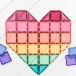 Klocki magnetyczne Pastel Mega Pack 202 el. / Connetix