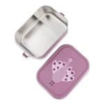 Duży stalowy lunchbox - Paw / Trixie