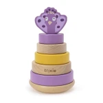 Drewniana zabawka piramida Paw / Trixie