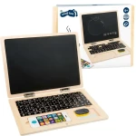 Drewniany laptop z tablicą magnetyczną / Small Foot