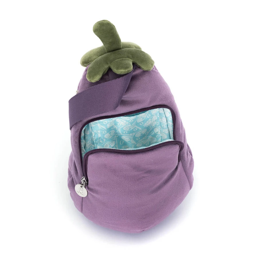 Torebka na ramię Zabawny Bakłażan 28 cm / Jellycat