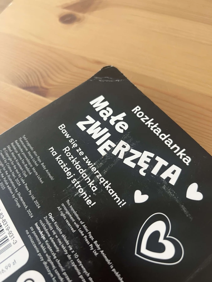 II GATUNEK: Małe zwierzęta. Rozkładanka / Wydawnictwo Wilga