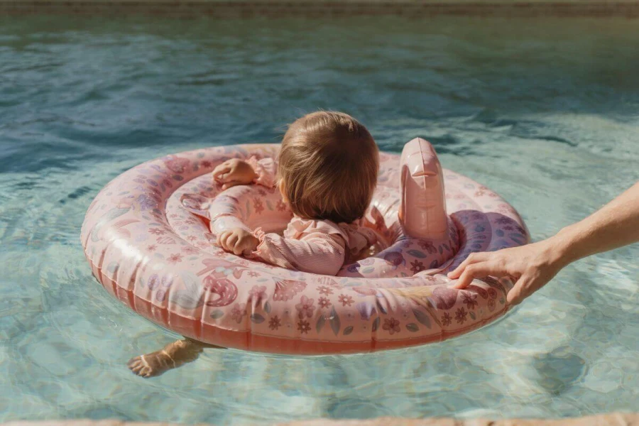 USZKODZONE OPAKOWANIE: Kółko treningowe dla dzieci Dreamy Mermaid / Little Dutch