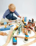 USZKODZONE OPAKOWANIE: Drewniana kolejka - Podróż po górach / Tender Leaf Toys