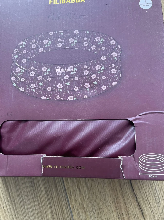 USZKODZONE OPAKOWANIE: Basen Ø 80 cm Alfie Fall Flowers / Filibaba