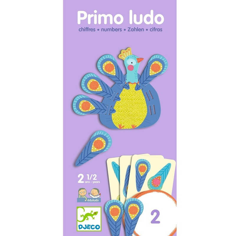 Gra do nauki liczb PRIMO LUDO / Djeco