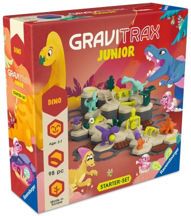 GraviTrax JUNIOR. Zestaw Startowy L - Dino, 98 el. / Ravensburger
