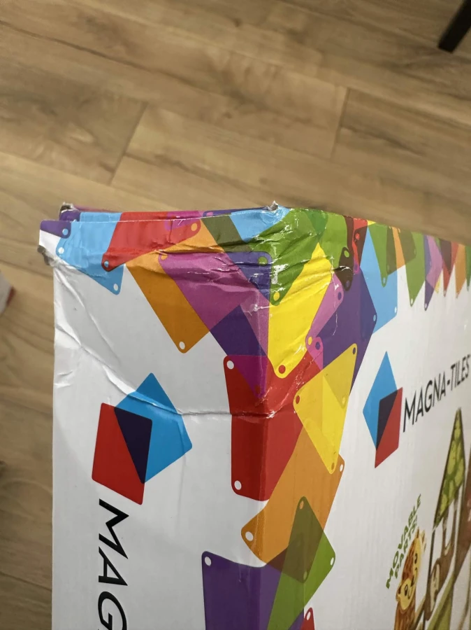 USZKODZONE OPAKOWANIE: Klocki Magnetyczne Jungle Animals 25 el. / Magna-Tiles