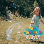 Mega zestaw do dużych baniek mydlanych / TUBAN