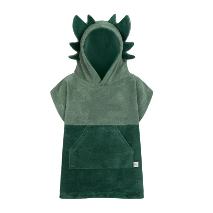 Ponczo kąpielowe Surf DRAGON - green / Patulove