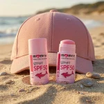 Różowy sztyft przeciwsłoneczny SPF 50, 10g / MomMe 