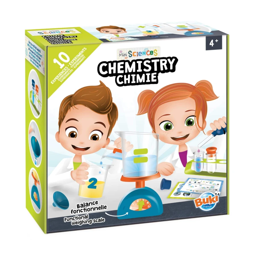 Mini lab DOŚWIADCZENIA CHEMICZNE / Buki