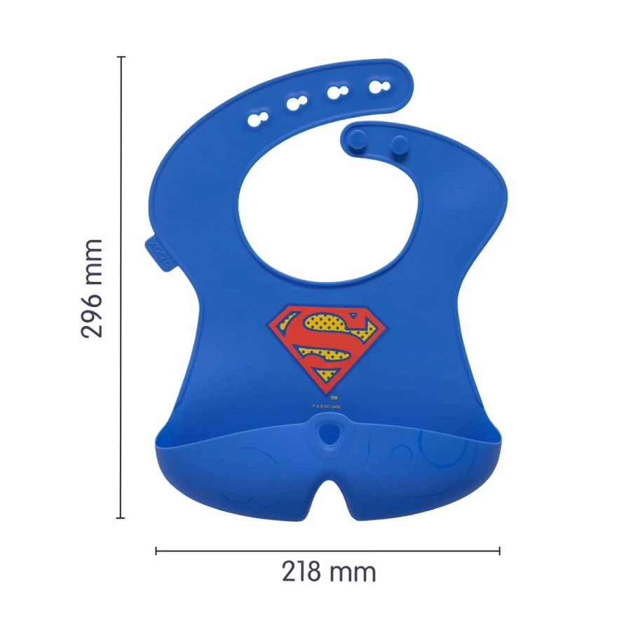 Śliniak z otwartą kieszonką Superman / b.box