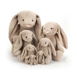 Jellycat króliczek Beż RÓŻNE WYMIARY