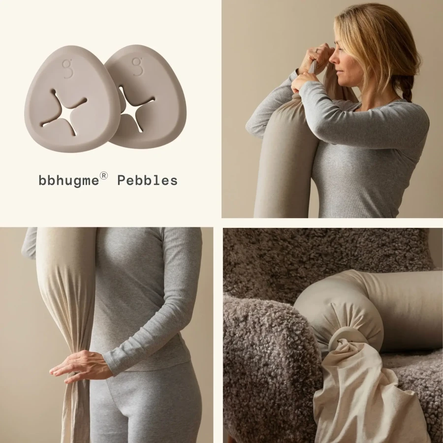 Poduszka do karmienia - Seashell Beige / bbhugme