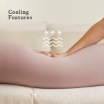 Poduszka ciążowa - Dusty Pink / bbhugme