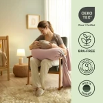 Poduszka ciążowa - Dusty Pink / bbhugme
