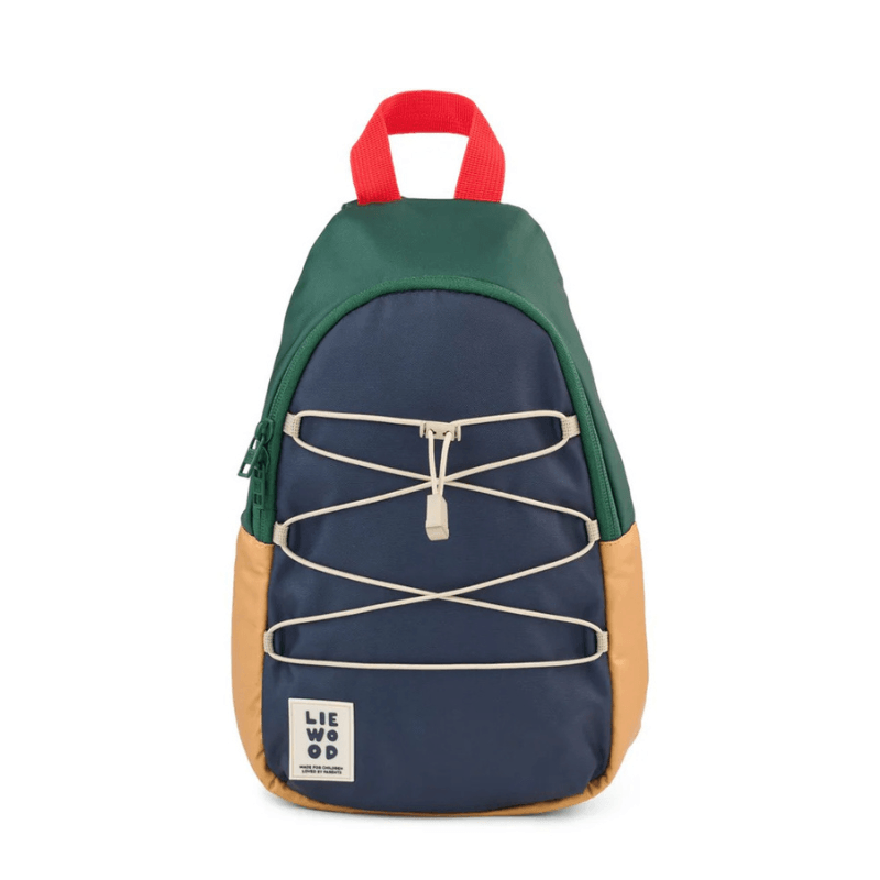 Plecak na jedno ramię Phoenix - Classic navy multi mix / Liewood