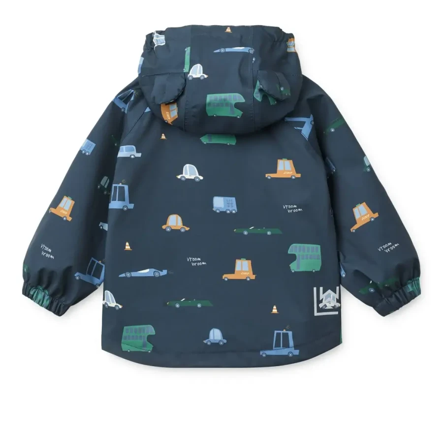 Komplet przeciwdeszczowy Manu - Cars, Classic navy / Liewood