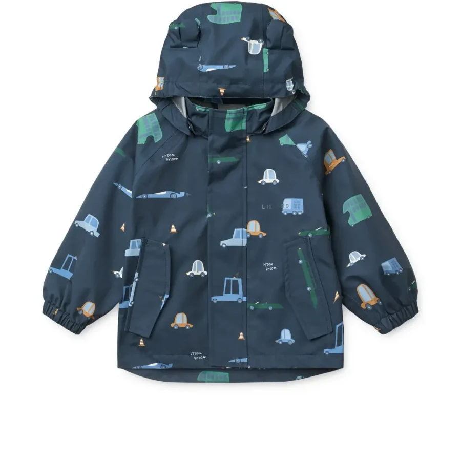 Komplet przeciwdeszczowy Manu - Cars, Classic navy / Liewood