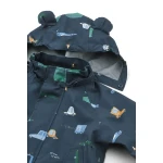 Komplet przeciwdeszczowy Manu - Cars, Classic navy / Liewood