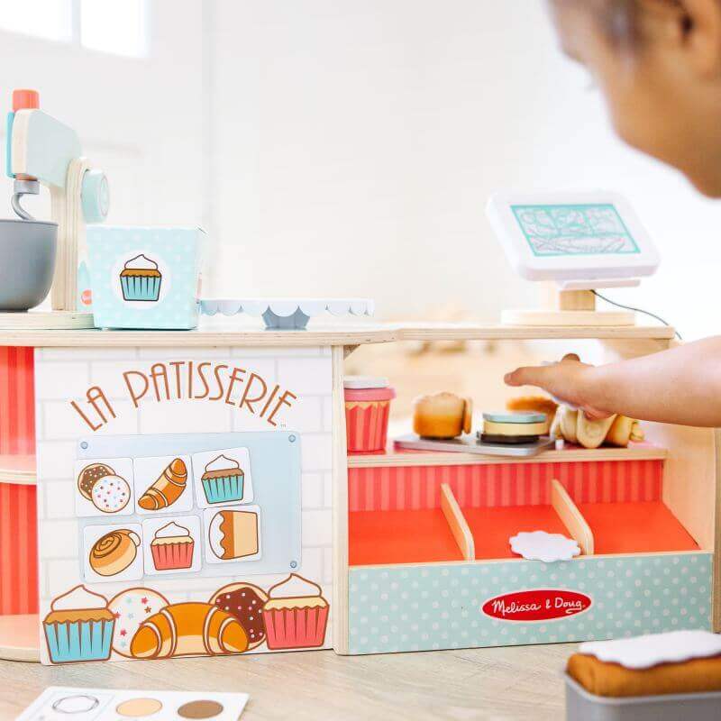 USZKODZONE OPAKOWANIE: Drewniana piekarnia z akcesoriami / Melissa & Doug