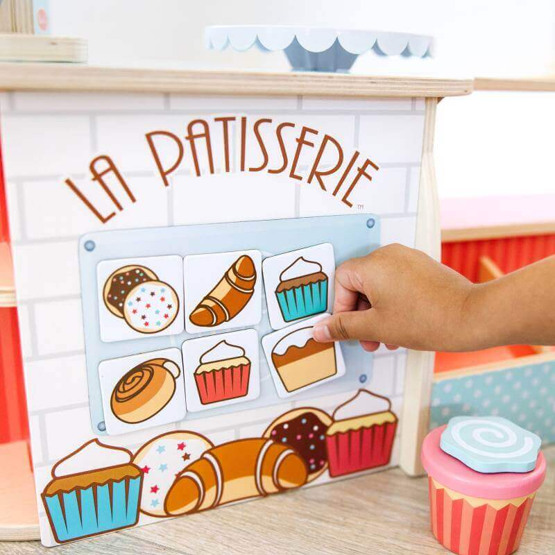 USZKODZONE OPAKOWANIE: Drewniana piekarnia z akcesoriami / Melissa & Doug