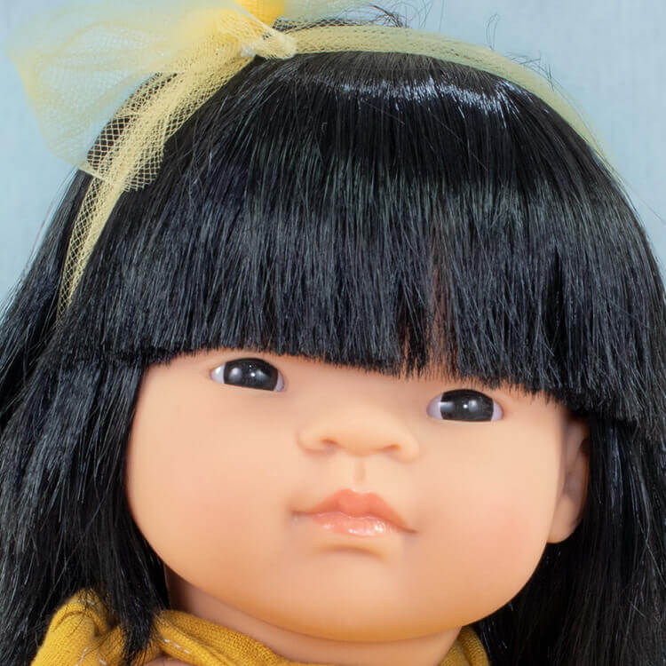 USZKODZONE OPAKOWANIE: Lalka dziewczynka Azjatka My Friends & Me, 38cm / Miniland Doll