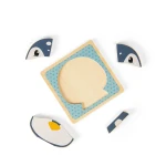 Drewniane puzzle Pingwinek / Bigjigs Toys