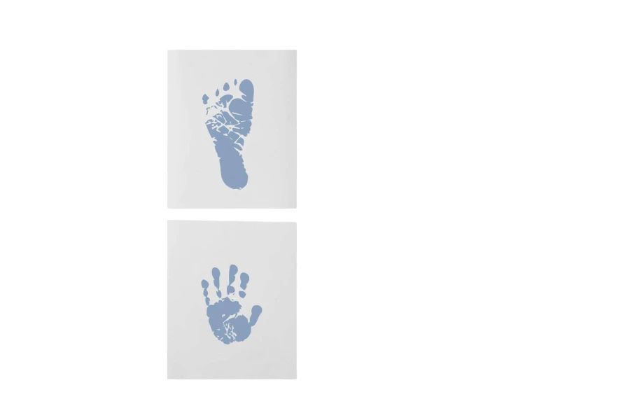 Beztuszowy zestaw do odcisków - blue / Happy Hands