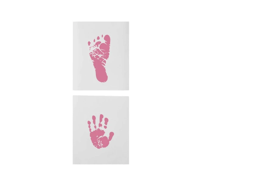 Beztuszowy zestaw do odcisków - pink / Happy Hands