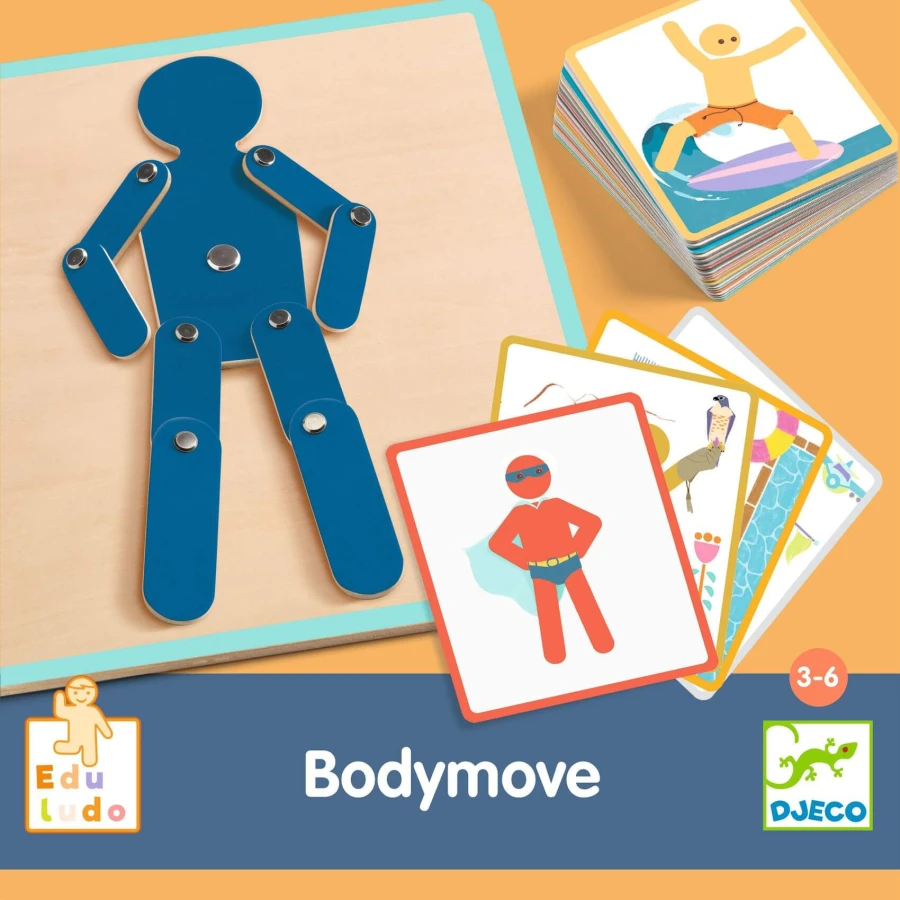 Eduludo gra edukacyjna BODYMOVE / Djeco