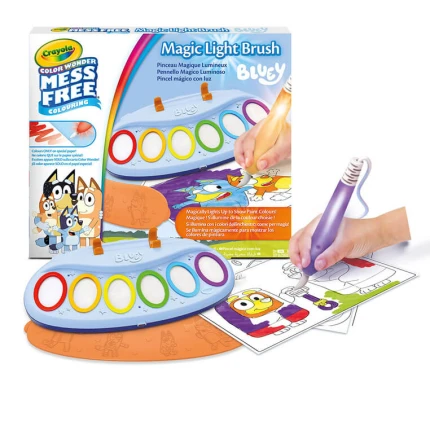 Magiczny pędzelek do malowania światłem Color Wonder Mess Free Bluey 3+ / Crayola