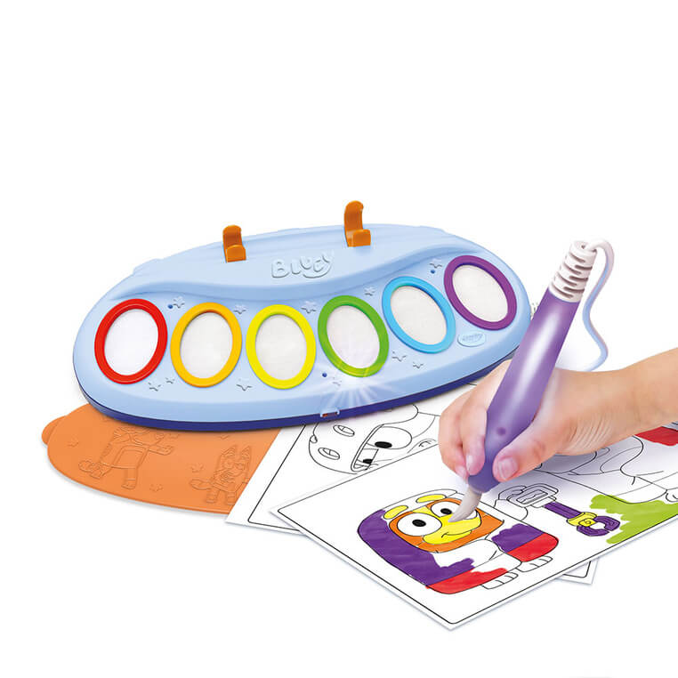 Magiczny pędzelek do malowania światłem Color Wonder Mess Free Bluey 3+ / Crayola