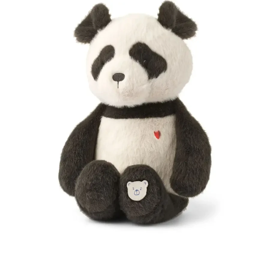 Pluszowa Panda Berto - Sandy, Dark grey / Liewood