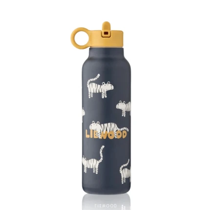 Butelka na wodę Falk, 500 ml - Tiger, Classic navy / Liewood