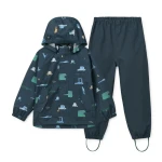 Komplet przeciwdeszczowy Pedia - Cars, Classic navy / Liewood