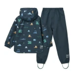 Komplet przeciwdeszczowy Pedia - Cars, Classic navy / Liewood