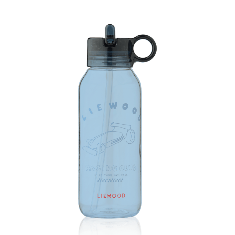 Butelka tritanowa Yang, 500 ml - Race cars, Classic Navy / Liewood