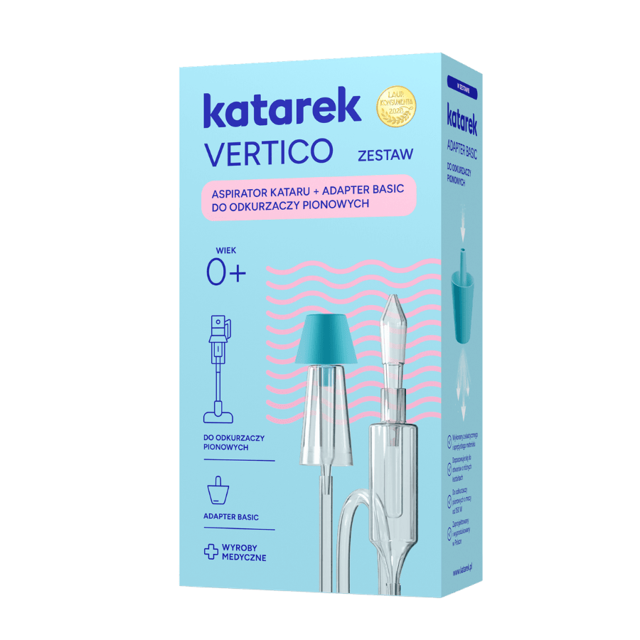 Katarek VERTICO - aspirator do odkurzaczy pionowych