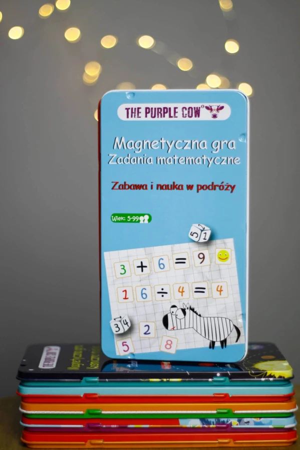 Podróżna gra magnetyczna - Zadania matematyczne / The Purple Cow