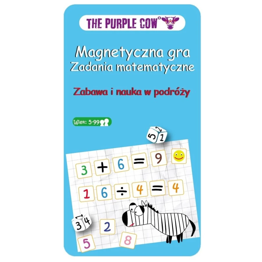 Podróżna gra magnetyczna - Zadania matematyczne / The Purple Cow